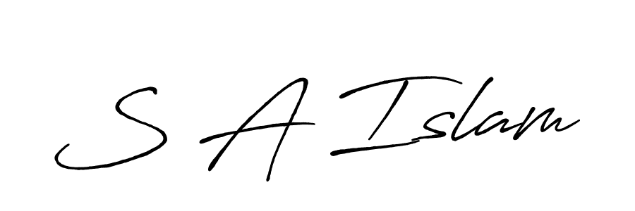 Best and Professional Signature Style for S A Islam. Antro_Vectra_Bolder Best Signature Style Collection. S A Islam signature style 7 images and pictures png