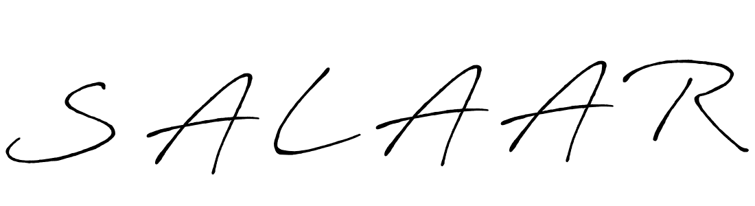 Similarly Antro_Vectra_Bolder is the best handwritten signature design. Signature creator online .You can use it as an online autograph creator for name S A L A A R. S A L A A R signature style 7 images and pictures png