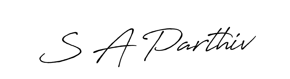 How to Draw S A Parthiv signature style? Antro_Vectra_Bolder is a latest design signature styles for name S A Parthiv. S A Parthiv signature style 7 images and pictures png