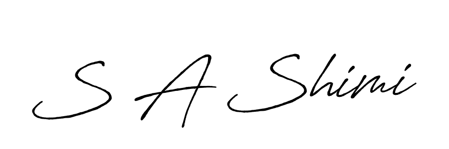 You can use this online signature creator to create a handwritten signature for the name S A Shimi. This is the best online autograph maker. S A Shimi signature style 7 images and pictures png