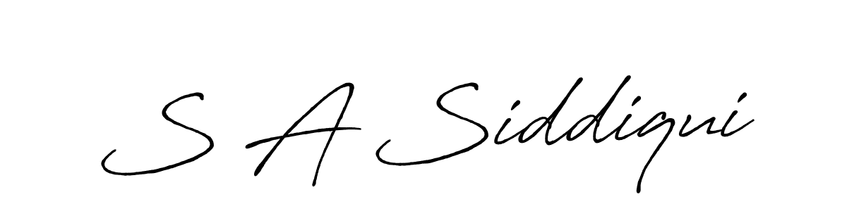 You can use this online signature creator to create a handwritten signature for the name S A Siddiqui. This is the best online autograph maker. S A Siddiqui signature style 7 images and pictures png