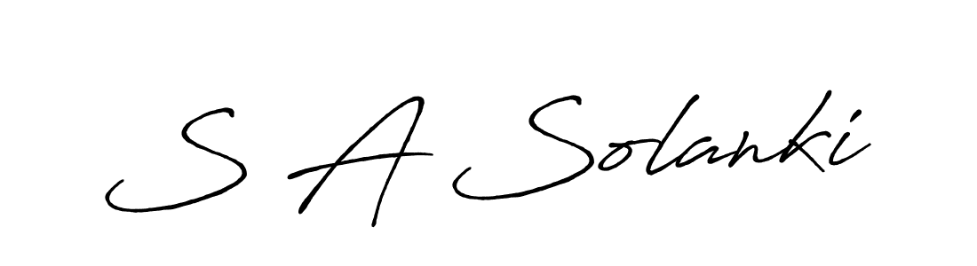 This is the best signature style for the S A Solanki name. Also you like these signature font (Antro_Vectra_Bolder). Mix name signature. S A Solanki signature style 7 images and pictures png