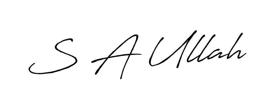 This is the best signature style for the S A Ullah name. Also you like these signature font (Antro_Vectra_Bolder). Mix name signature. S A Ullah signature style 7 images and pictures png