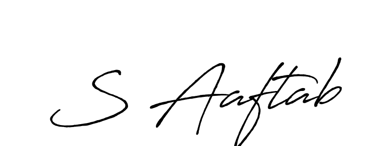 How to Draw S Aaftab signature style? Antro_Vectra_Bolder is a latest design signature styles for name S Aaftab. S Aaftab signature style 7 images and pictures png