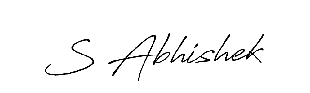 Here are the top 10 professional signature styles for the name S Abhishek. These are the best autograph styles you can use for your name. S Abhishek signature style 7 images and pictures png