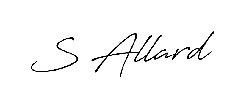 Make a short S Allard signature style. Manage your documents anywhere anytime using Antro_Vectra_Bolder. Create and add eSignatures, submit forms, share and send files easily. S Allard signature style 7 images and pictures png