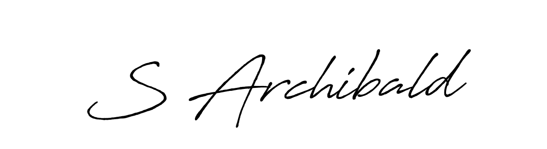 Here are the top 10 professional signature styles for the name S Archibald. These are the best autograph styles you can use for your name. S Archibald signature style 7 images and pictures png
