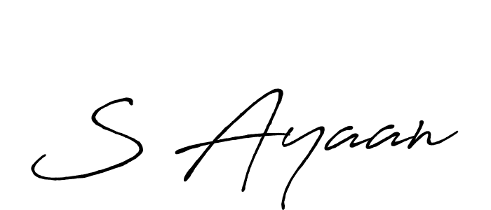 See photos of S Ayaan official signature by Spectra . Check more albums & portfolios. Read reviews & check more about Antro_Vectra_Bolder font. S Ayaan signature style 7 images and pictures png