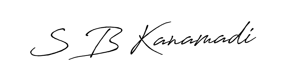 How to Draw S B Kanamadi signature style? Antro_Vectra_Bolder is a latest design signature styles for name S B Kanamadi. S B Kanamadi signature style 7 images and pictures png