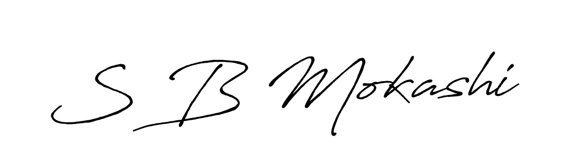 You can use this online signature creator to create a handwritten signature for the name S B Mokashi. This is the best online autograph maker. S B Mokashi signature style 7 images and pictures png