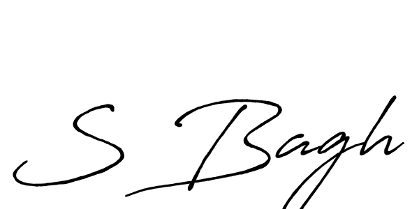 It looks lik you need a new signature style for name S Bagh. Design unique handwritten (Antro_Vectra_Bolder) signature with our free signature maker in just a few clicks. S Bagh signature style 7 images and pictures png