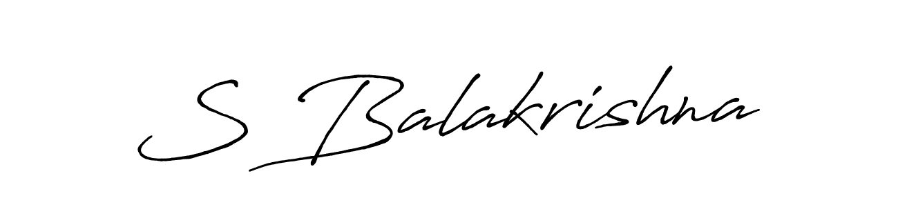 Make a beautiful signature design for name S Balakrishna. Use this online signature maker to create a handwritten signature for free. S Balakrishna signature style 7 images and pictures png