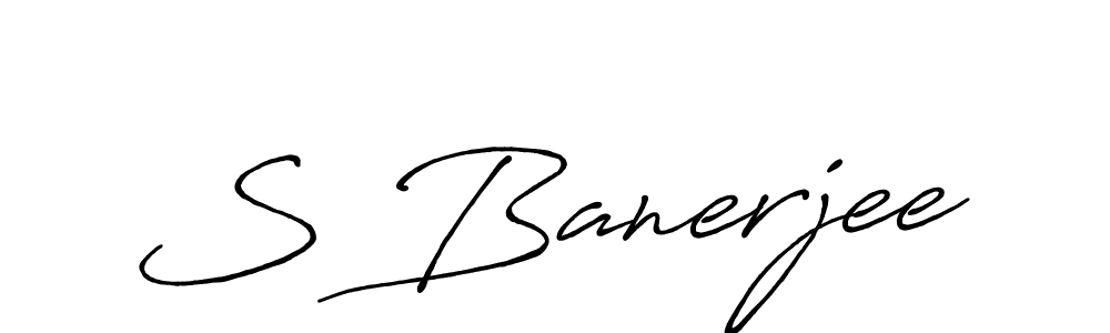 You can use this online signature creator to create a handwritten signature for the name S Banerjee. This is the best online autograph maker. S Banerjee signature style 7 images and pictures png