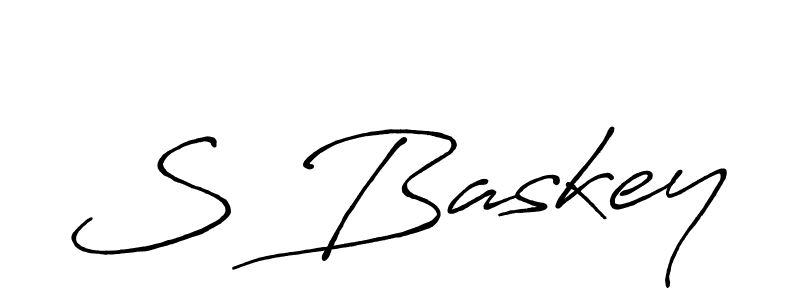 How to Draw S Baskey signature style? Antro_Vectra_Bolder is a latest design signature styles for name S Baskey. S Baskey signature style 7 images and pictures png