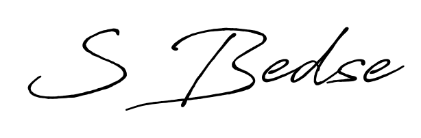 Style your name S Bedse with confidence using Antro_Vectra_Bolder signature design. Simple, elegant, and ready for immediate document use. S Bedse signature style 7 images and pictures png