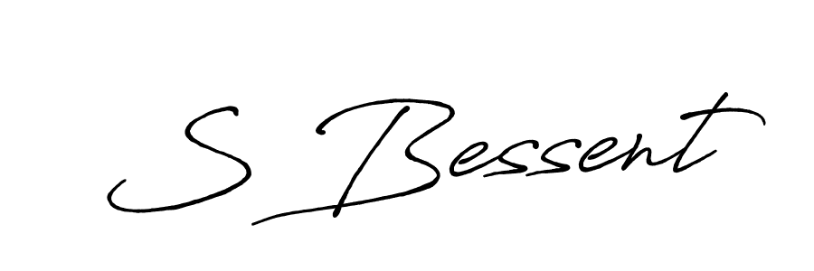 Make a beautiful signature design for name S Bessent. Use this online signature maker to create a handwritten signature for free. S Bessent signature style 7 images and pictures png