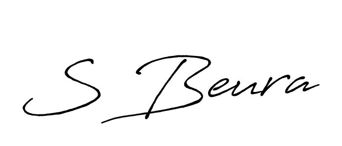 It looks lik you need a new signature style for name S Beura. Design unique handwritten (Antro_Vectra_Bolder) signature with our free signature maker in just a few clicks. S Beura signature style 7 images and pictures png