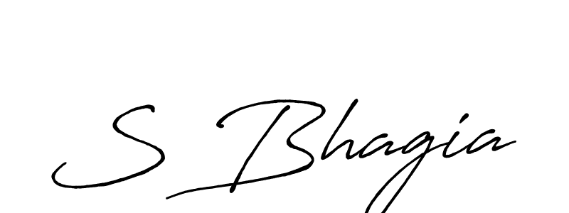 Once you've used our free online signature maker to create your best signature Antro_Vectra_Bolder style, it's time to enjoy all of the benefits that S Bhagia name signing documents. S Bhagia signature style 7 images and pictures png