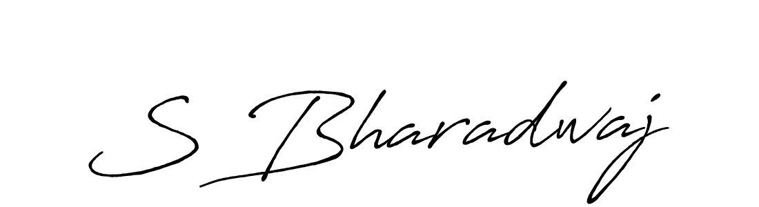 Make a beautiful signature design for name S Bharadwaj. Use this online signature maker to create a handwritten signature for free. S Bharadwaj signature style 7 images and pictures png