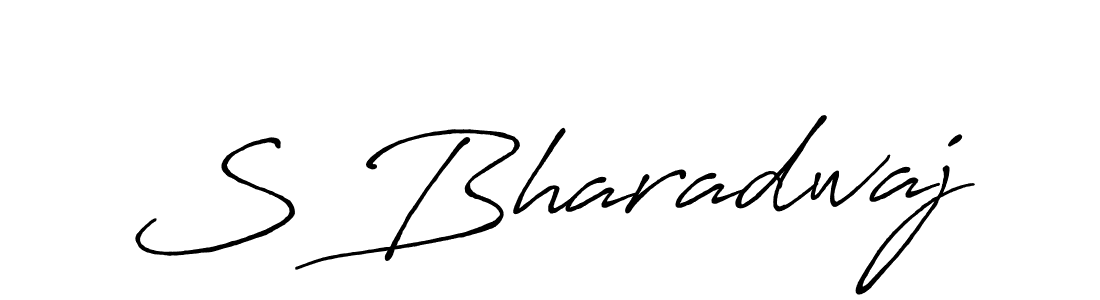 Make a beautiful signature design for name S Bharadwaj. Use this online signature maker to create a handwritten signature for free. S Bharadwaj signature style 7 images and pictures png