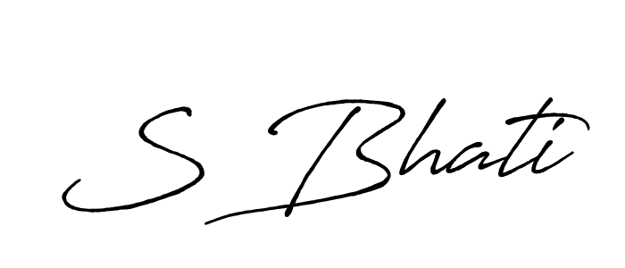 You can use this online signature creator to create a handwritten signature for the name S Bhati. This is the best online autograph maker. S Bhati signature style 7 images and pictures png