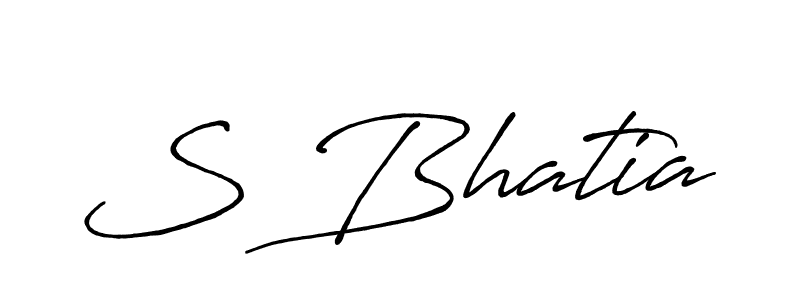 It looks lik you need a new signature style for name S Bhatia. Design unique handwritten (Antro_Vectra_Bolder) signature with our free signature maker in just a few clicks. S Bhatia signature style 7 images and pictures png