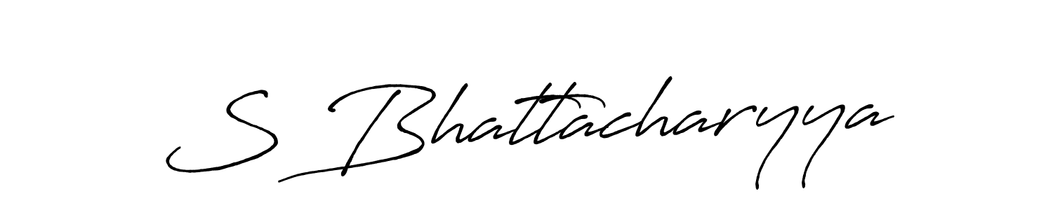 Also we have S Bhattacharyya name is the best signature style. Create professional handwritten signature collection using Antro_Vectra_Bolder autograph style. S Bhattacharyya signature style 7 images and pictures png