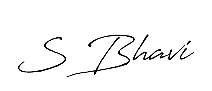 Similarly Antro_Vectra_Bolder is the best handwritten signature design. Signature creator online .You can use it as an online autograph creator for name S Bhavi. S Bhavi signature style 7 images and pictures png