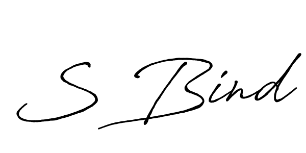 How to Draw S Bind signature style? Antro_Vectra_Bolder is a latest design signature styles for name S Bind. S Bind signature style 7 images and pictures png