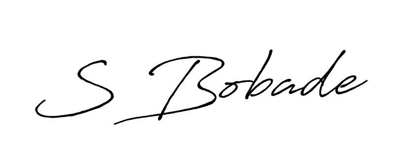 It looks lik you need a new signature style for name S Bobade. Design unique handwritten (Antro_Vectra_Bolder) signature with our free signature maker in just a few clicks. S Bobade signature style 7 images and pictures png