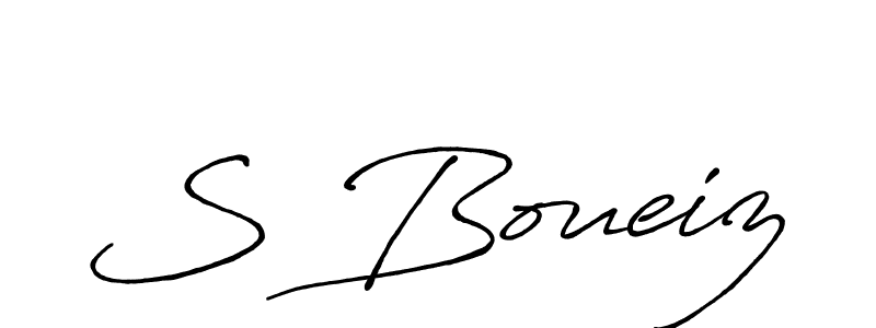 Make a short S Boueiz signature style. Manage your documents anywhere anytime using Antro_Vectra_Bolder. Create and add eSignatures, submit forms, share and send files easily. S Boueiz signature style 7 images and pictures png