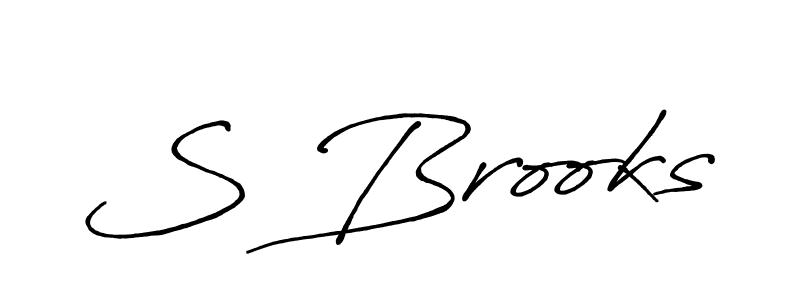 It looks lik you need a new signature style for name S Brooks. Design unique handwritten (Antro_Vectra_Bolder) signature with our free signature maker in just a few clicks. S Brooks signature style 7 images and pictures png