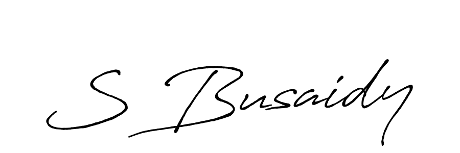 Also we have S Busaidy name is the best signature style. Create professional handwritten signature collection using Antro_Vectra_Bolder autograph style. S Busaidy signature style 7 images and pictures png