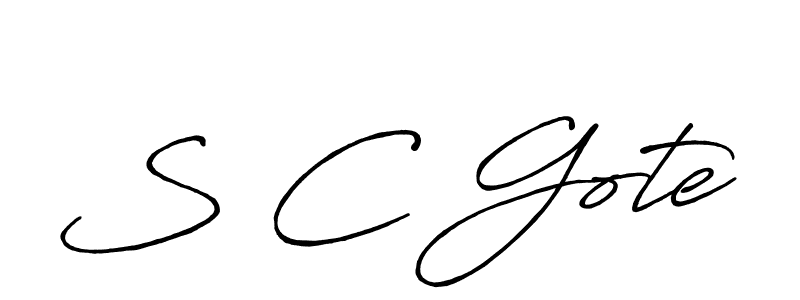 How to Draw S C Gote signature style? Antro_Vectra_Bolder is a latest design signature styles for name S C Gote. S C Gote signature style 7 images and pictures png