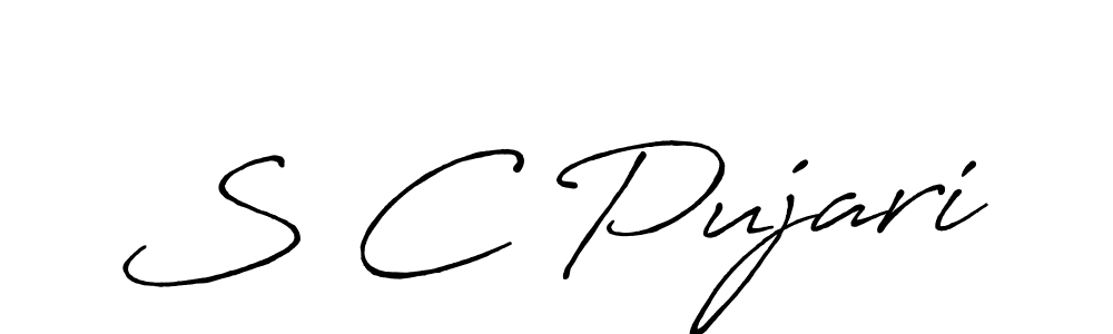 Here are the top 10 professional signature styles for the name S C Pujari. These are the best autograph styles you can use for your name. S C Pujari signature style 7 images and pictures png