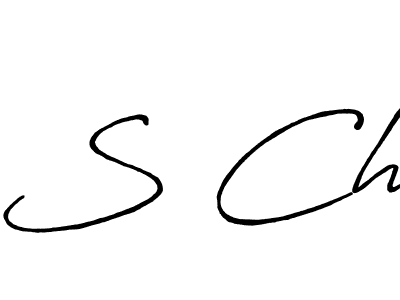 Similarly Antro_Vectra_Bolder is the best handwritten signature design. Signature creator online .You can use it as an online autograph creator for name S Ch. S Ch signature style 7 images and pictures png