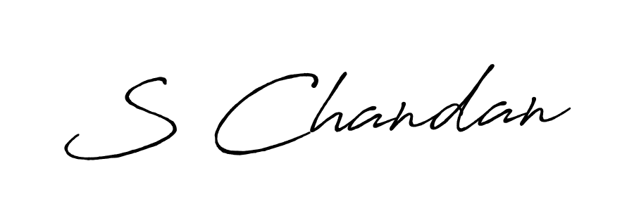 How to Draw S Chandan signature style? Antro_Vectra_Bolder is a latest design signature styles for name S Chandan. S Chandan signature style 7 images and pictures png