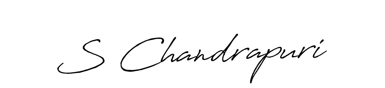 How to Draw S Chandrapuri signature style? Antro_Vectra_Bolder is a latest design signature styles for name S Chandrapuri. S Chandrapuri signature style 7 images and pictures png