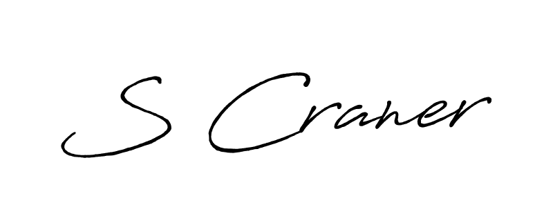 Also we have S Craner name is the best signature style. Create professional handwritten signature collection using Antro_Vectra_Bolder autograph style. S Craner signature style 7 images and pictures png