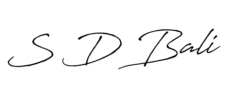 Similarly Antro_Vectra_Bolder is the best handwritten signature design. Signature creator online .You can use it as an online autograph creator for name S D Bali. S D Bali signature style 7 images and pictures png