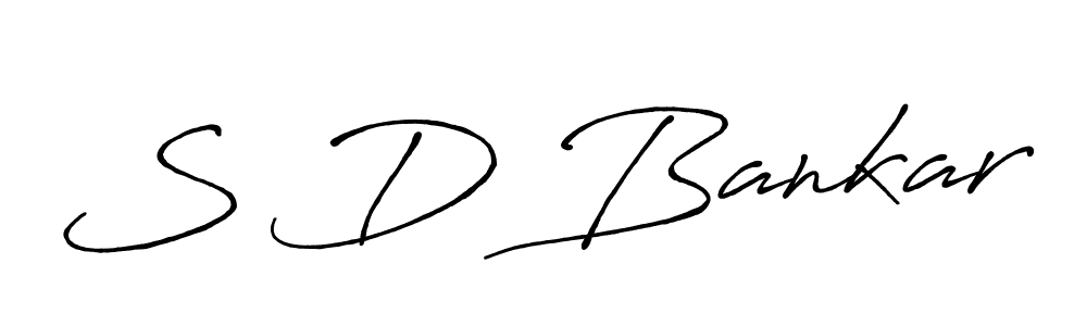 How to Draw S D Bankar signature style? Antro_Vectra_Bolder is a latest design signature styles for name S D Bankar. S D Bankar signature style 7 images and pictures png
