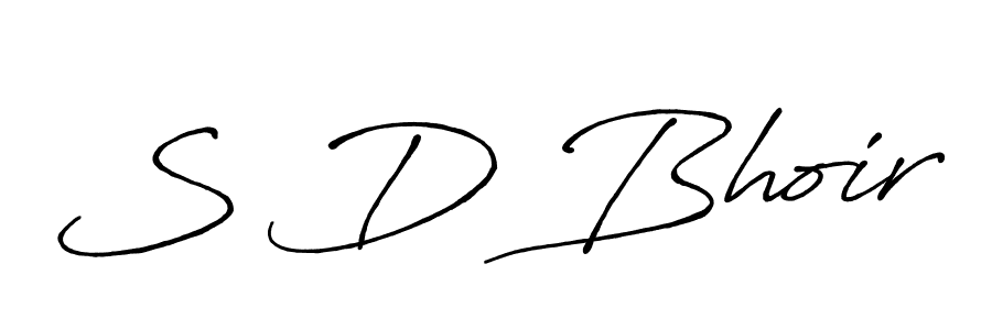 Once you've used our free online signature maker to create your best signature Antro_Vectra_Bolder style, it's time to enjoy all of the benefits that S D Bhoir name signing documents. S D Bhoir signature style 7 images and pictures png