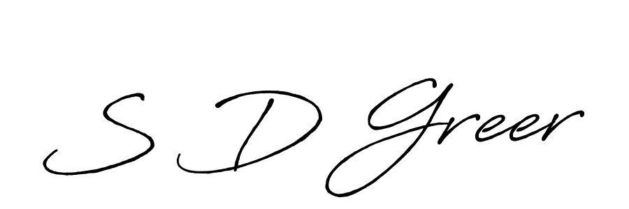 Similarly Antro_Vectra_Bolder is the best handwritten signature design. Signature creator online .You can use it as an online autograph creator for name S D Greer. S D Greer signature style 7 images and pictures png