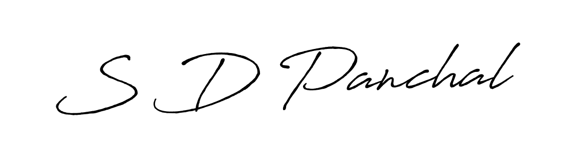 Also You can easily find your signature by using the search form. We will create S D Panchal name handwritten signature images for you free of cost using Antro_Vectra_Bolder sign style. S D Panchal signature style 7 images and pictures png