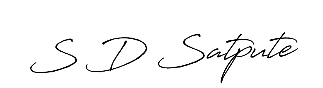Once you've used our free online signature maker to create your best signature Antro_Vectra_Bolder style, it's time to enjoy all of the benefits that S D Satpute name signing documents. S D Satpute signature style 7 images and pictures png