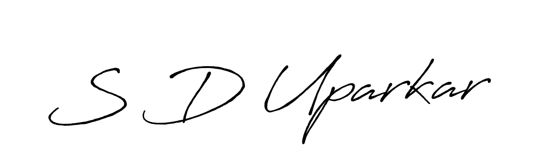 How to Draw S D Uparkar signature style? Antro_Vectra_Bolder is a latest design signature styles for name S D Uparkar. S D Uparkar signature style 7 images and pictures png