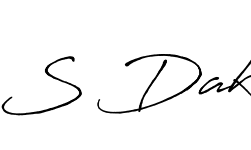 if you are searching for the best signature style for your name S Dak. so please give up your signature search. here we have designed multiple signature styles  using Antro_Vectra_Bolder. S Dak signature style 7 images and pictures png