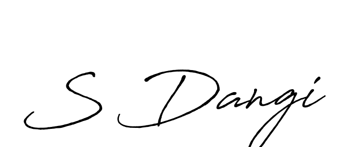 Best and Professional Signature Style for S Dangi. Antro_Vectra_Bolder Best Signature Style Collection. S Dangi signature style 7 images and pictures png