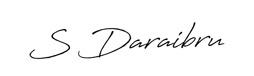 Best and Professional Signature Style for S Daraibru. Antro_Vectra_Bolder Best Signature Style Collection. S Daraibru signature style 7 images and pictures png
