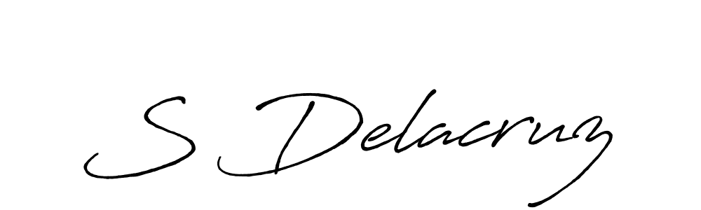 Make a short S Delacruz signature style. Manage your documents anywhere anytime using Antro_Vectra_Bolder. Create and add eSignatures, submit forms, share and send files easily. S Delacruz signature style 7 images and pictures png